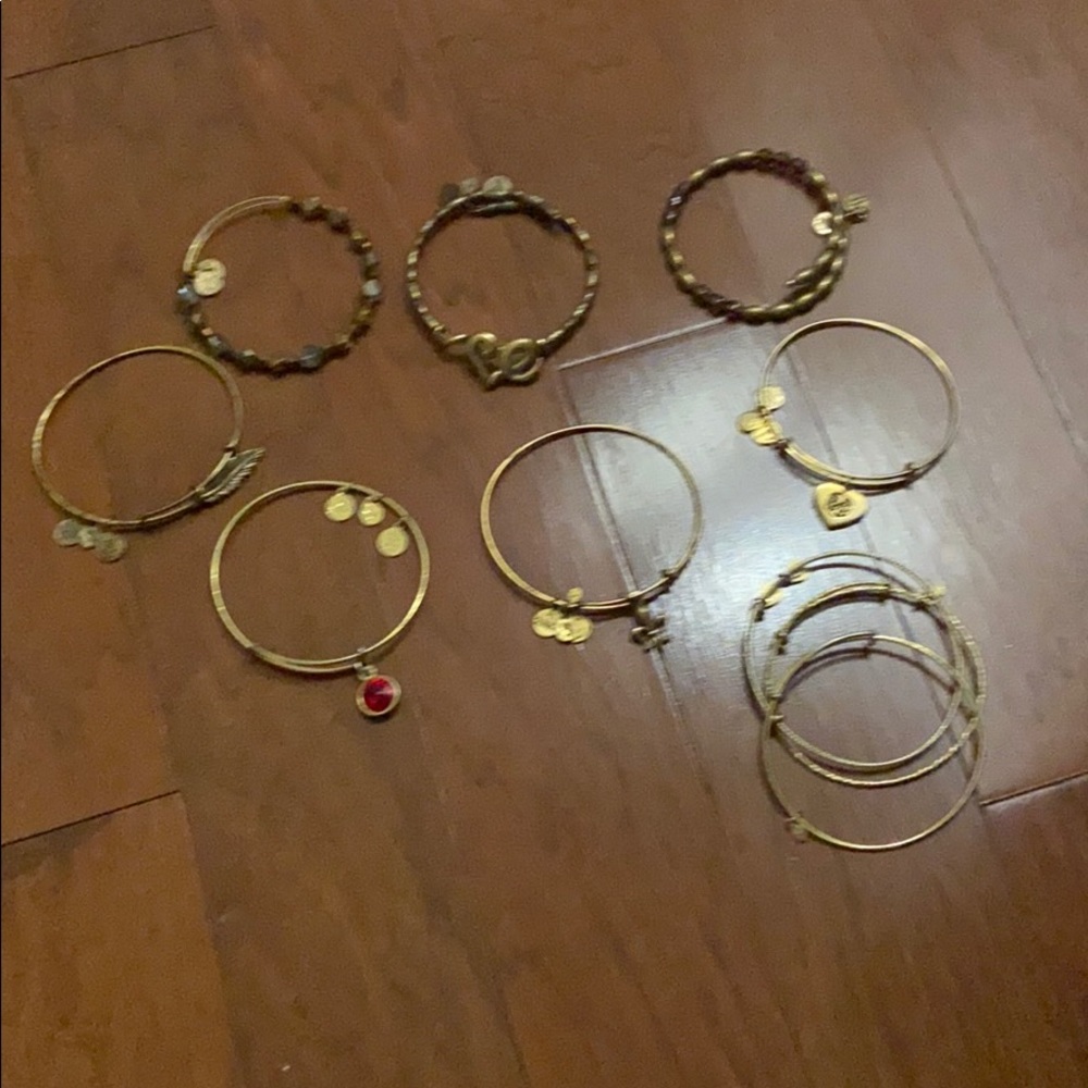 Alex and Ani bracelet bundle set